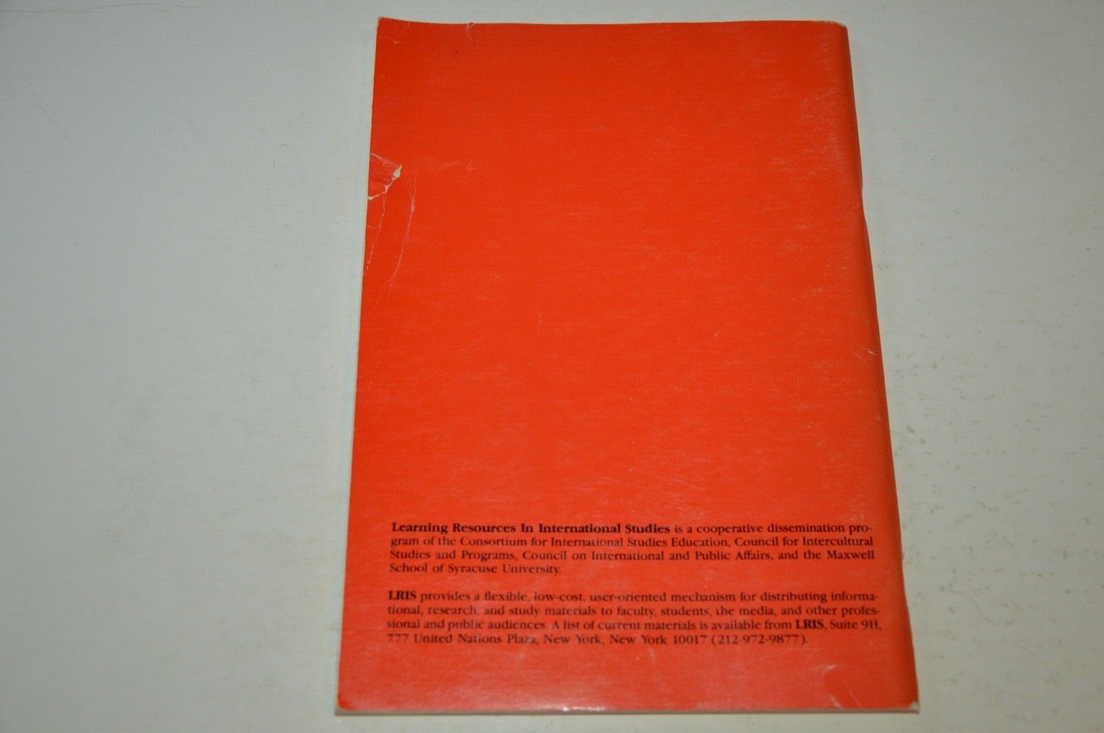 The People’s Republic of China A Basic Handbook by Richard C. Bush 1982 3rd Ed.