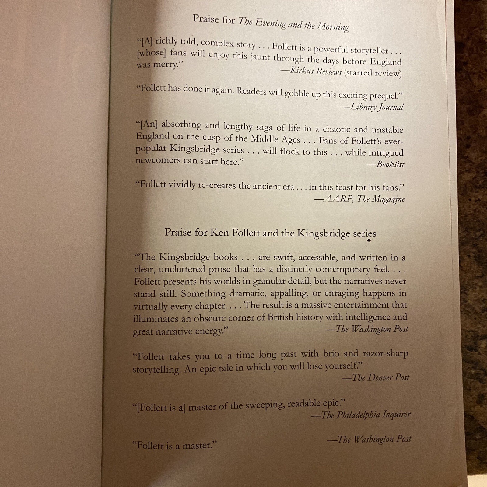 Kingsbridge Ser.: The Evening and the Morning : A Novel by Ken Follett (2021,…