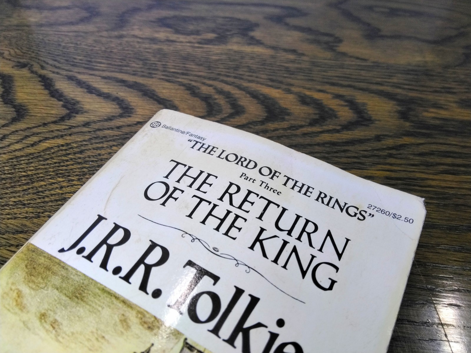 Lord of the Rings Paperback Lot Two Towers Return of the King J.R.R. Tolkien 80s