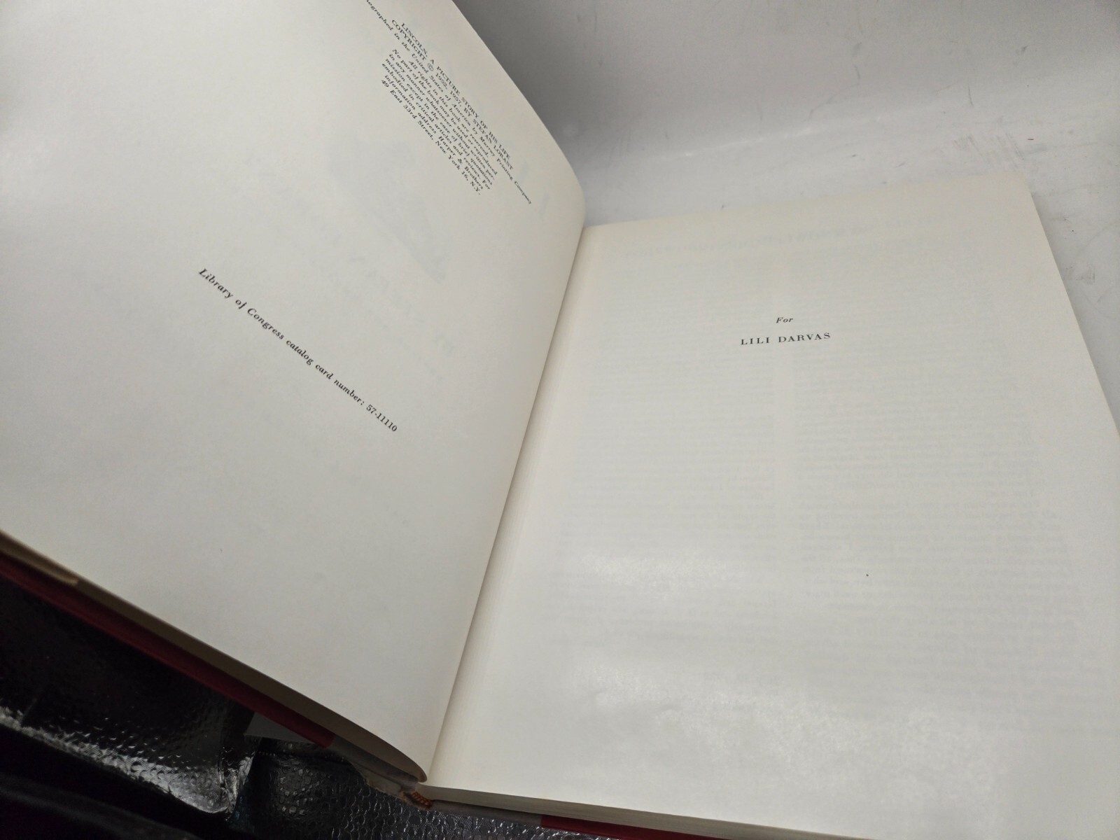 Lincoln Stefan Lorant Author’s Edition w/ slipcase Autographed by author
