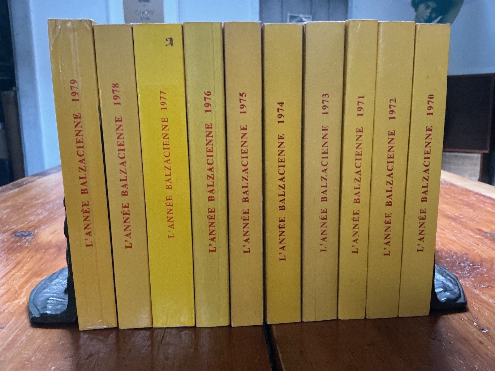 Honore De Balzac 10 L’Année Balzacienne 1970-1979 RARE GARNIER BOOKS 🇫🇷