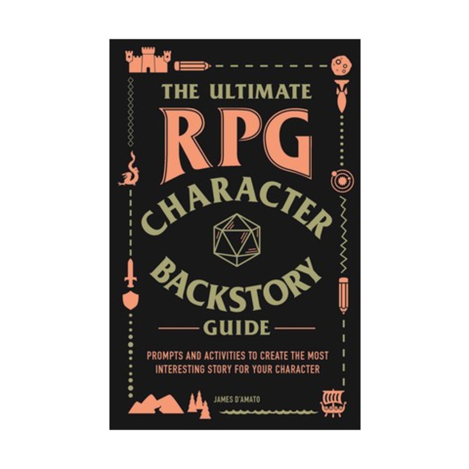 Adams Media Gaming Book Ultimate RPG Character Backstory Guide EX
