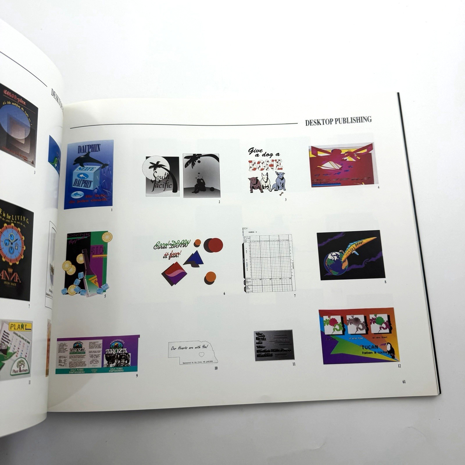 COREL ARTSHOW CorelDRAW Computer Art Book 1991
