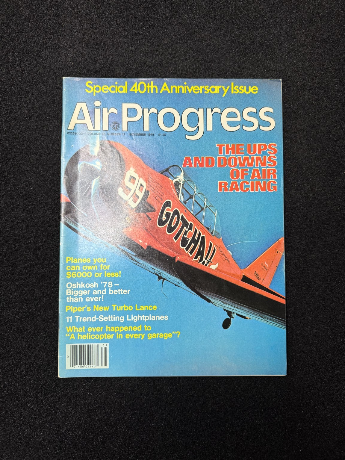 Air Progress Magazine Special 40th Anniversary Issue 1978 Aviation Racing