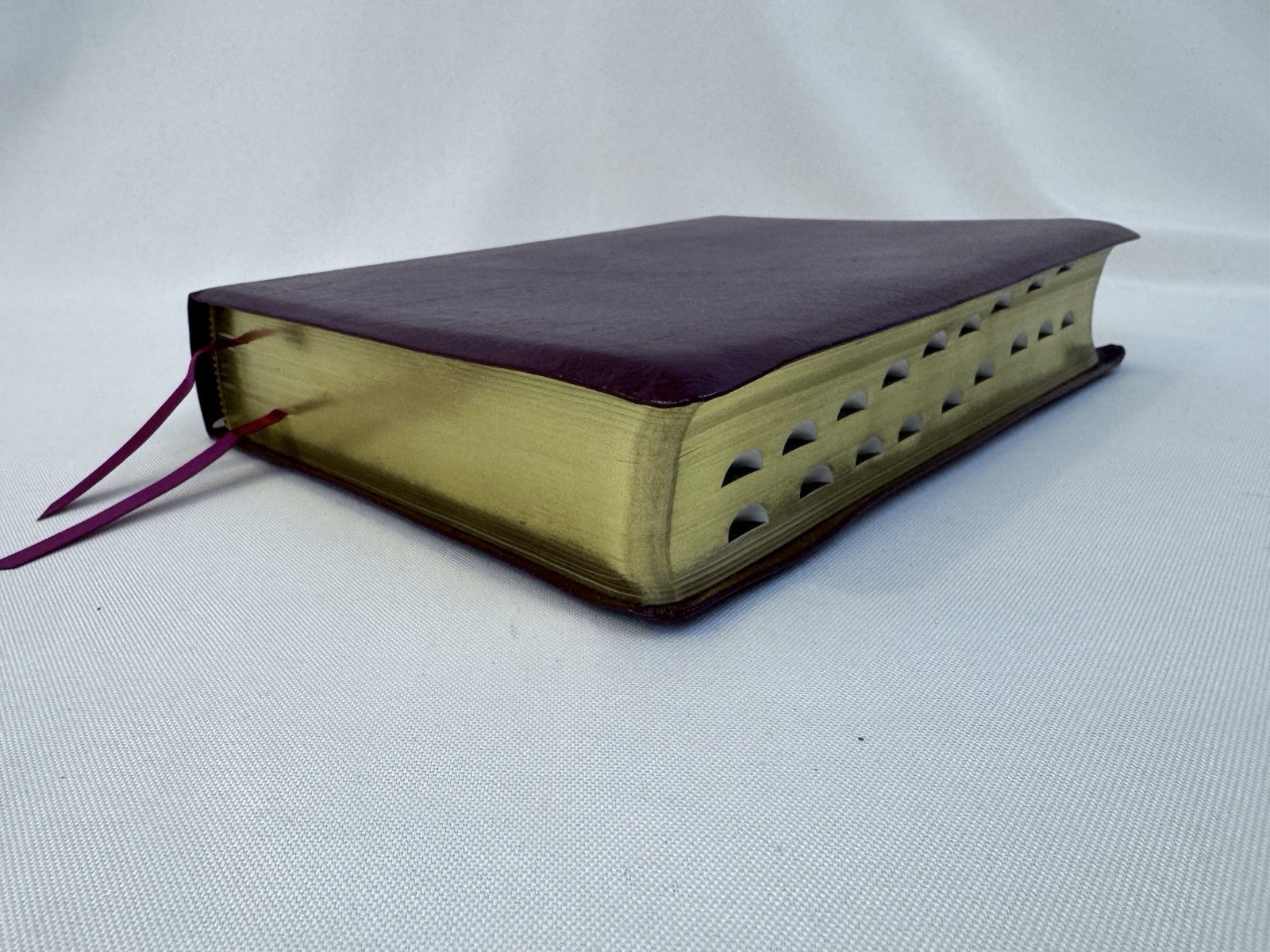 Companion Bible: King James Version, Burgundy, Bonded Leather FAST SHIP!!!