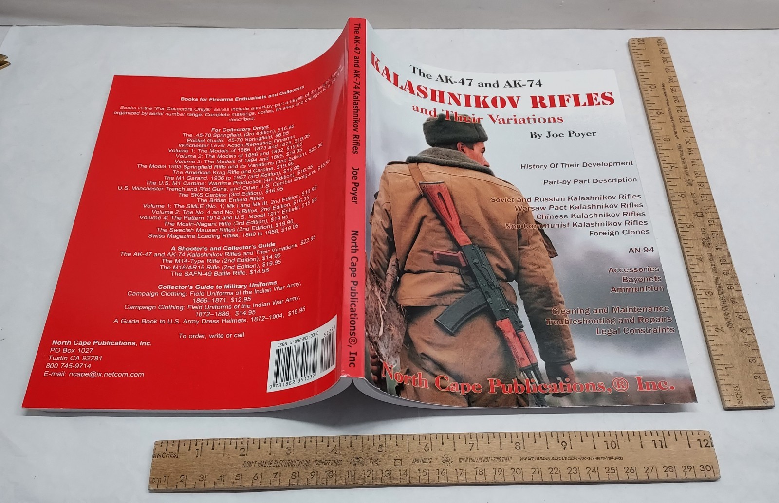 KALASHNIKOV RIFLES and Their Variations – Joe Poyer – paperback BOOK