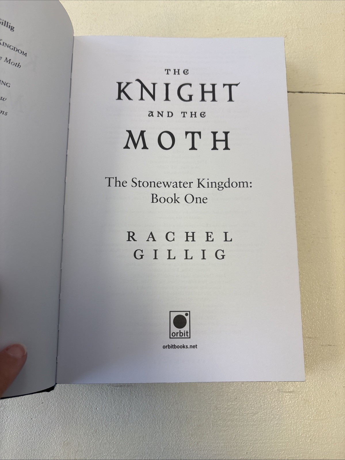 The Knight and the Moth Rachel Gillig Exclusive Barnes Noble Special Edition B&N