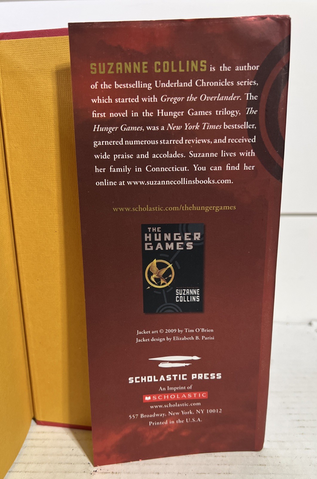 Suzanne Collins Hardcover Set The Hunger Games – Catching Fire – Mocking Jay