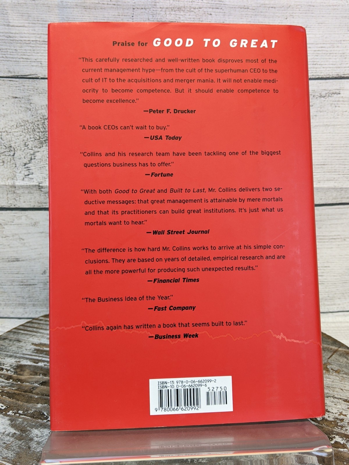 Good to Great: Why Some Companies Make the Leap by Jim Collins HCDJ