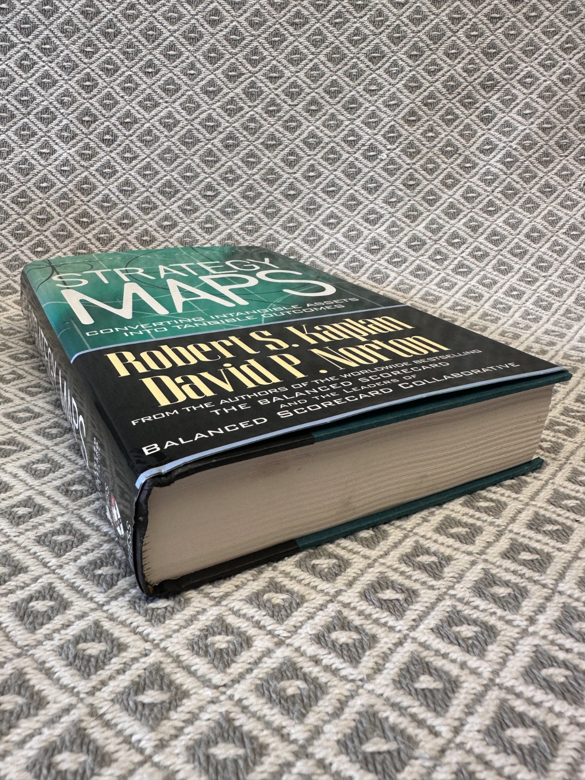 STRATEGY MAPS SIGNED BY DAVID P. NORTON,BY ROBERT S. KAPLAN
