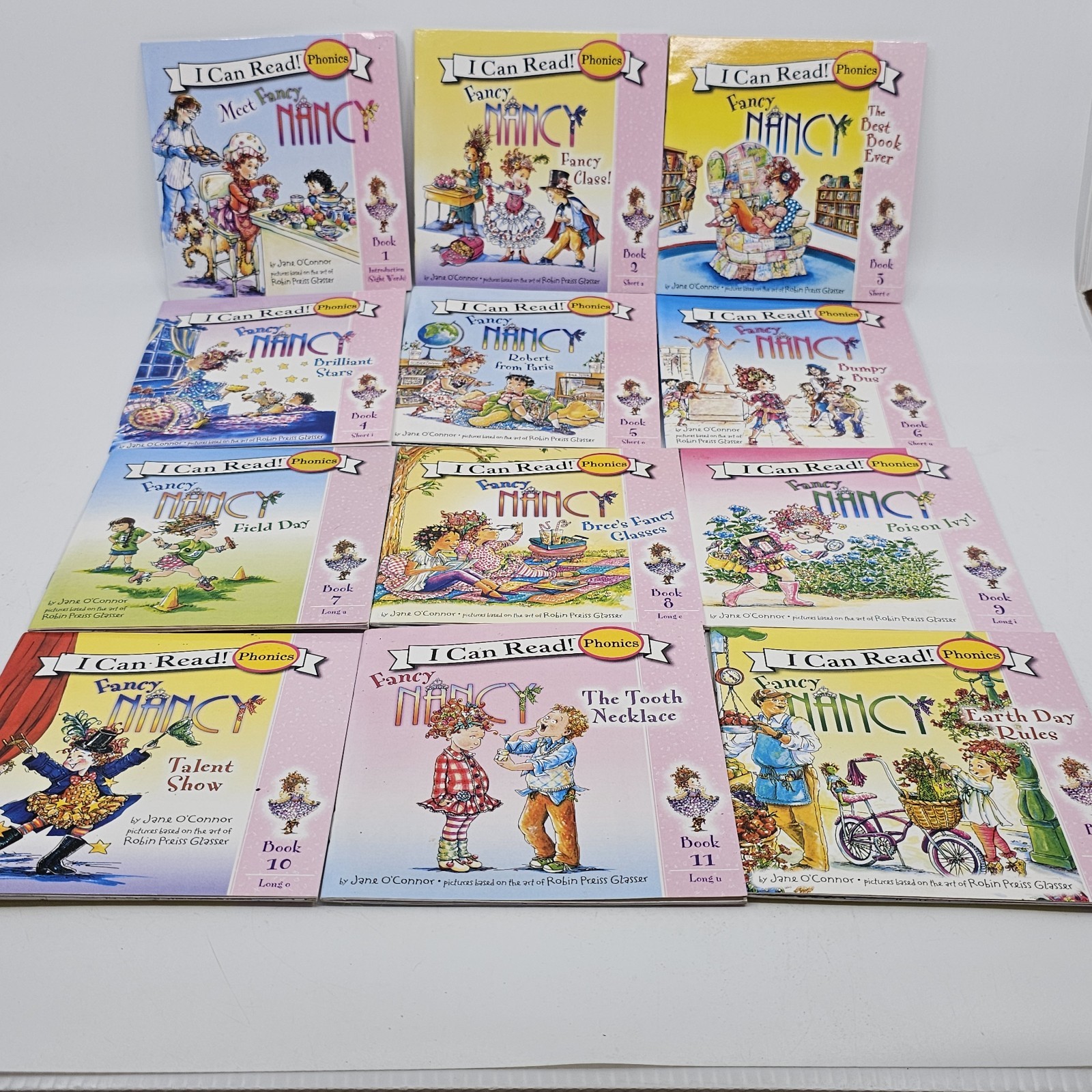 I Can Read Phonics Meet Fancy Nancy Mini Books Mixed Lot of 12 by Jane OConnor