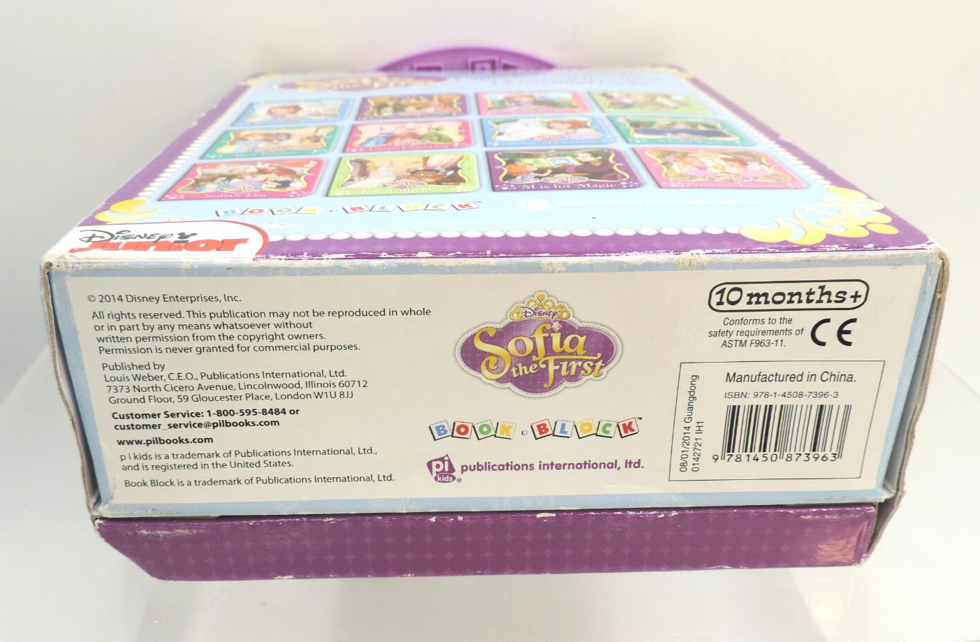 Book Block 2014 Sofia the First 12-Board Book Box Set