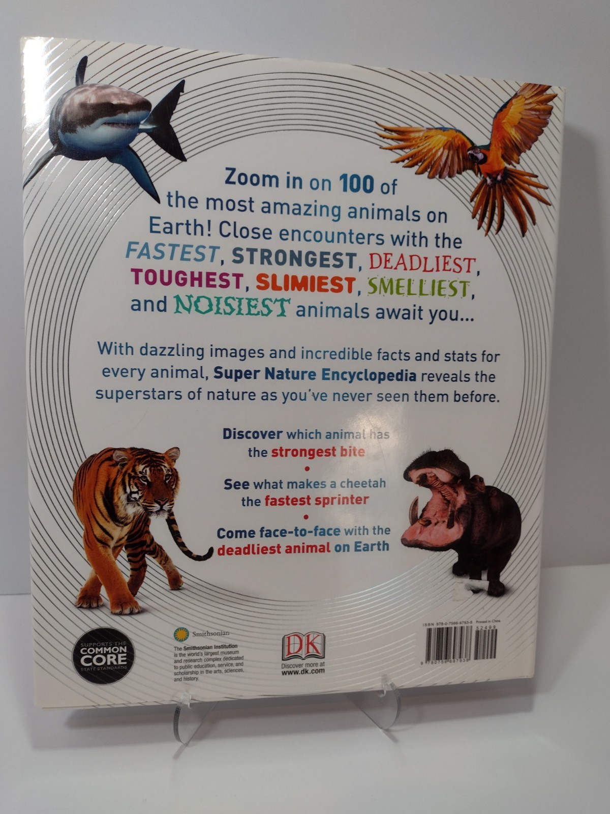 DK Smithsonian Institution Super Nature Encyclopedia 1st Ed 2013 Hardcover