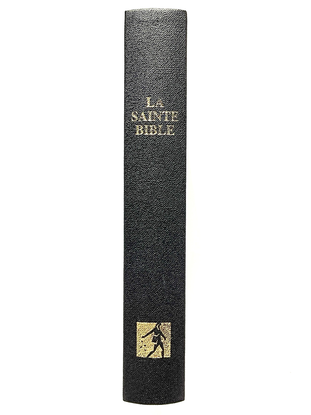 French Bible, La Sainte Bible – Segond 1910 Black Hardcover, Handheld Red Letter