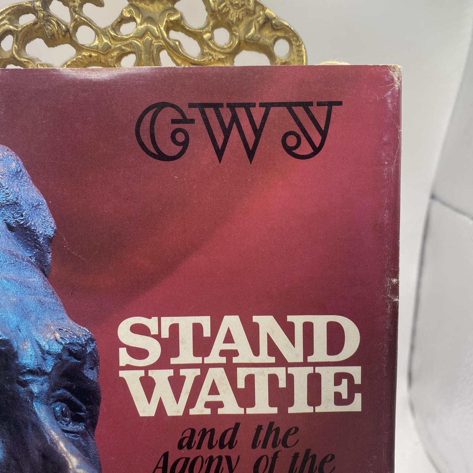 Vintage Stand Watie And The Agony Of The Cherokee Nation Franks HC DJ Signed
