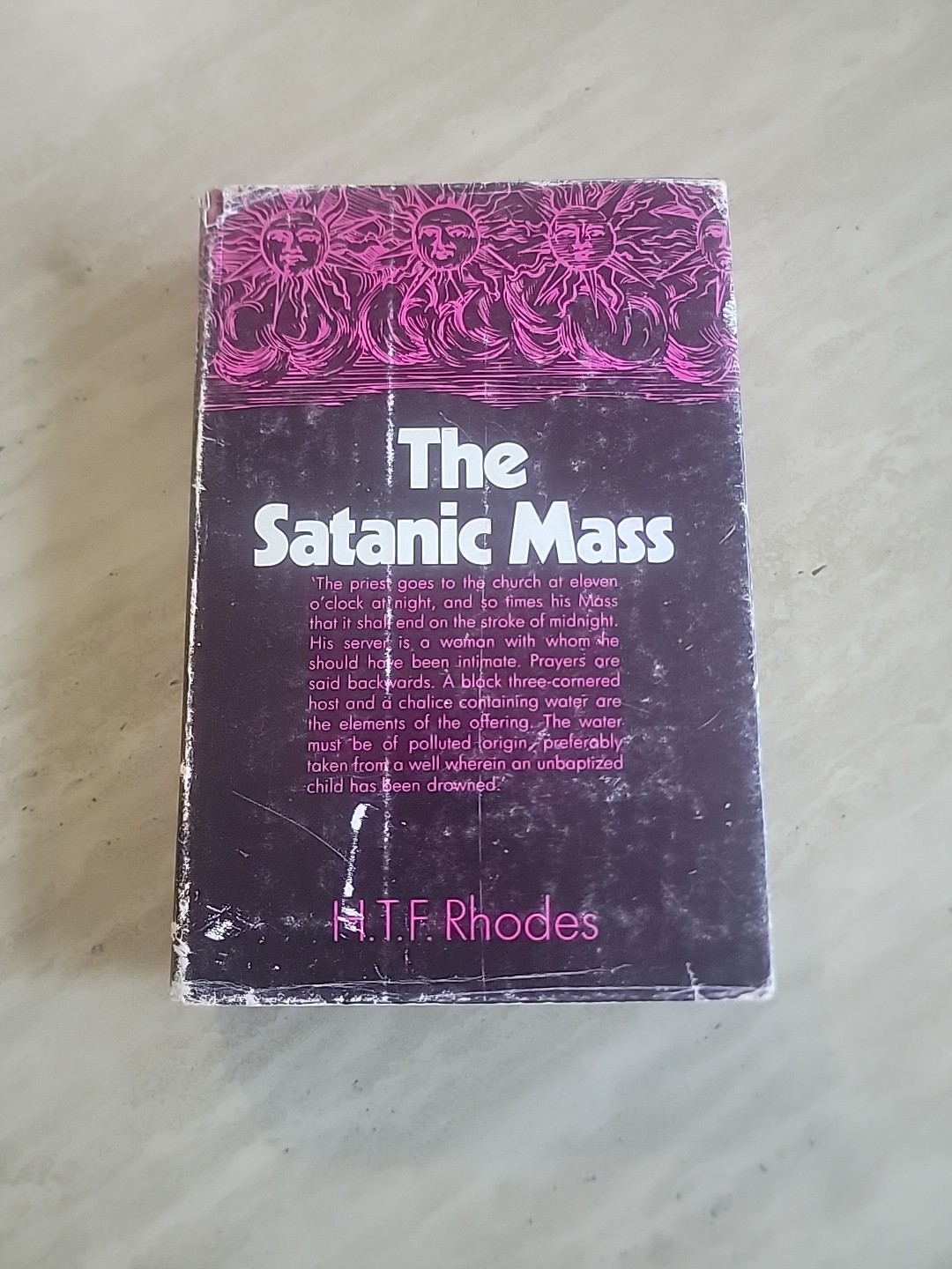 Satanic Mass by H. T. Rhodes (1974, Hardcover)