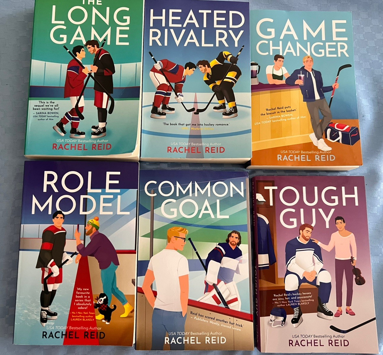 The Game Changer 1-6 Book set by Rachel Reid, English AU Item