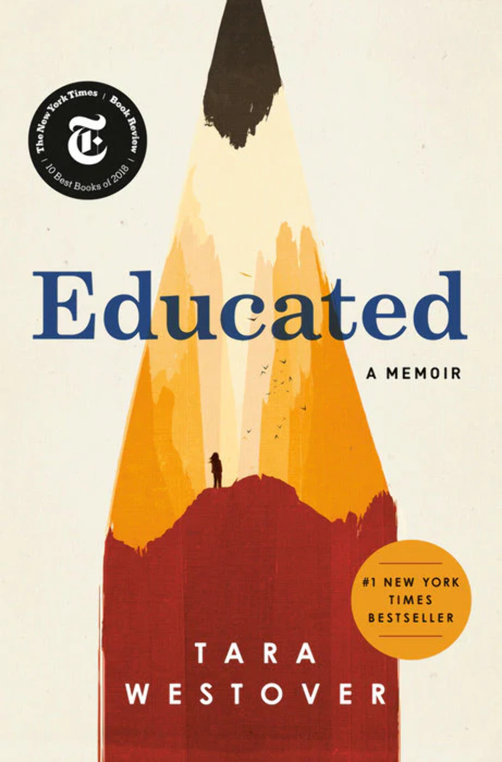 Educated by Tara Westover HCDJ VERY GOOD