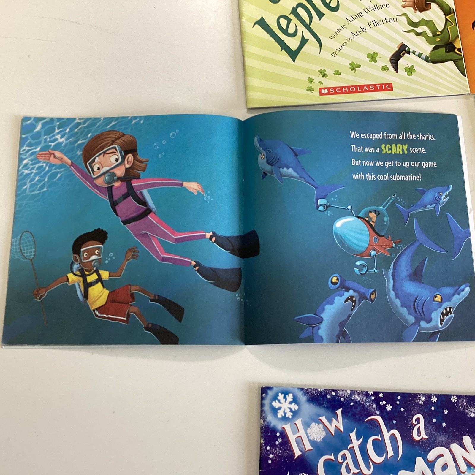 Adam Wallace How To Catch Preschool Kindergarten 1st Grade Picture 9 Book Lot