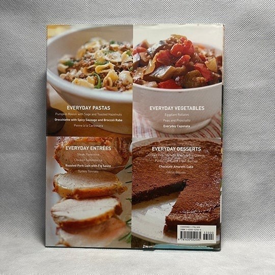 Everyday Italian Cookbook 125 Simple Delicious Recipes Hardcover 255 Pages Good+