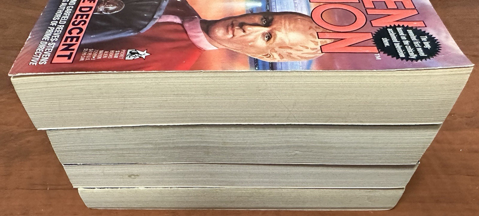 LOT (4) ALIEN NATION 1,2,3,8, Pocket Star Paperbacks 1990s 1st Printings, Used