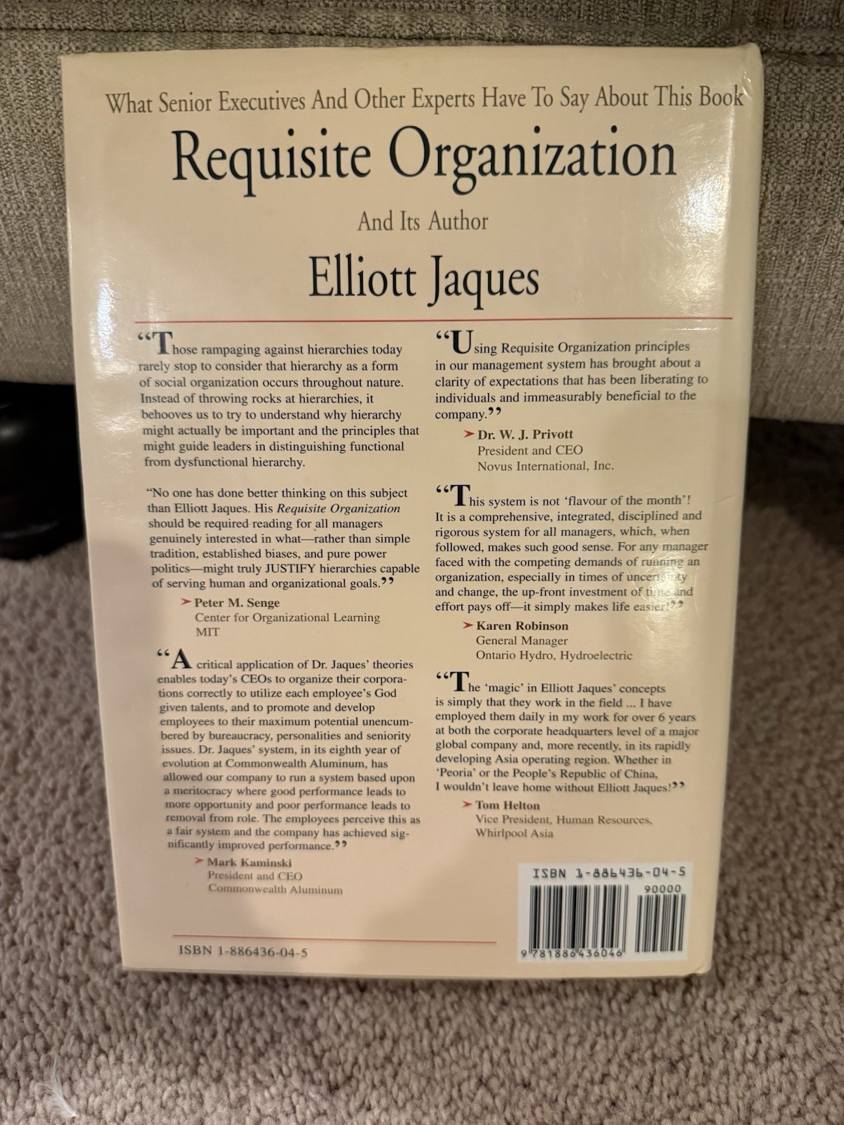 Requisite Organization : A Total System for Effective Managerial