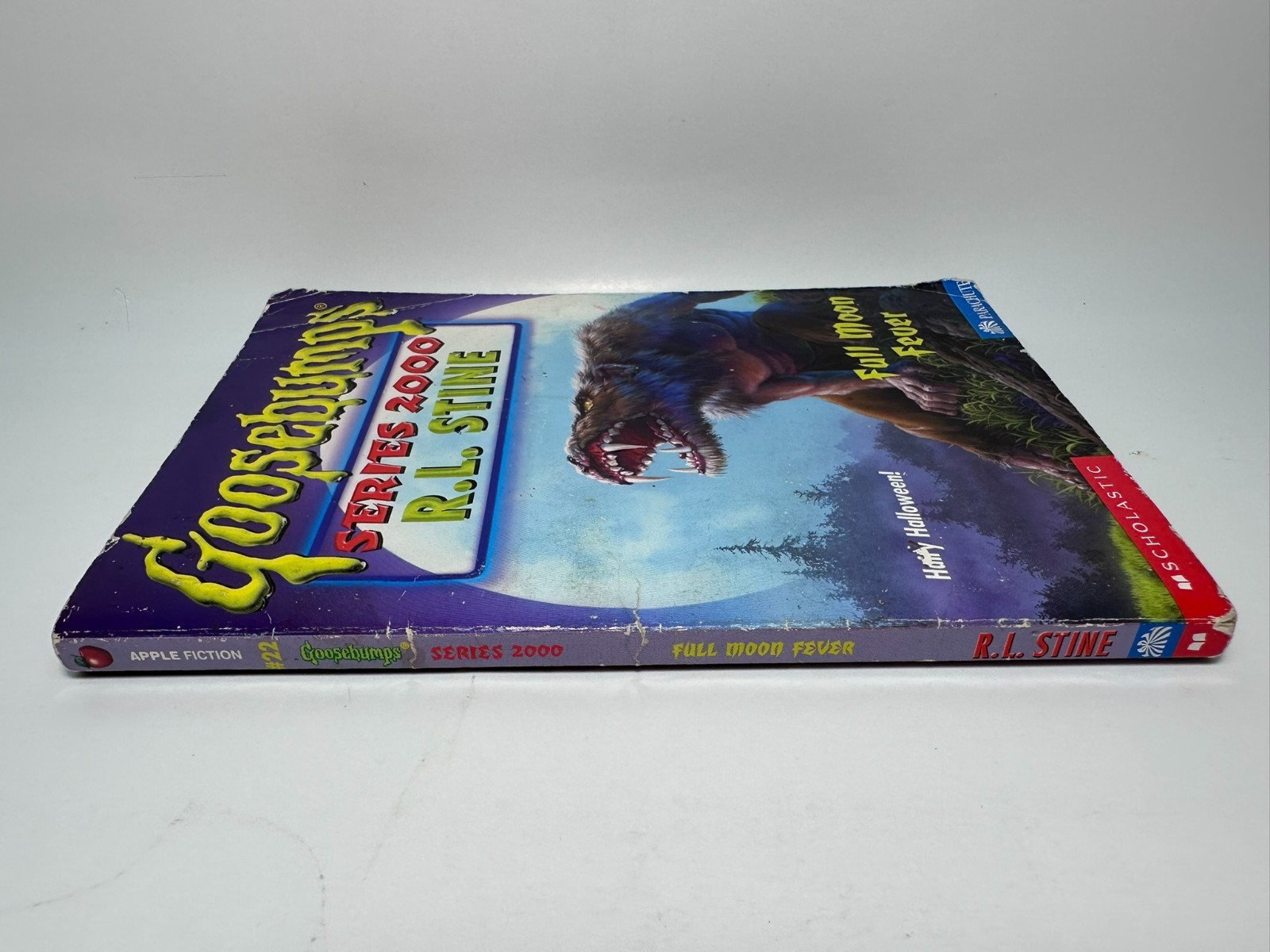 1st Print #22 Full Moon Fever Goosebumps Series 2000 RL Stine Book – BARGAIN BIN