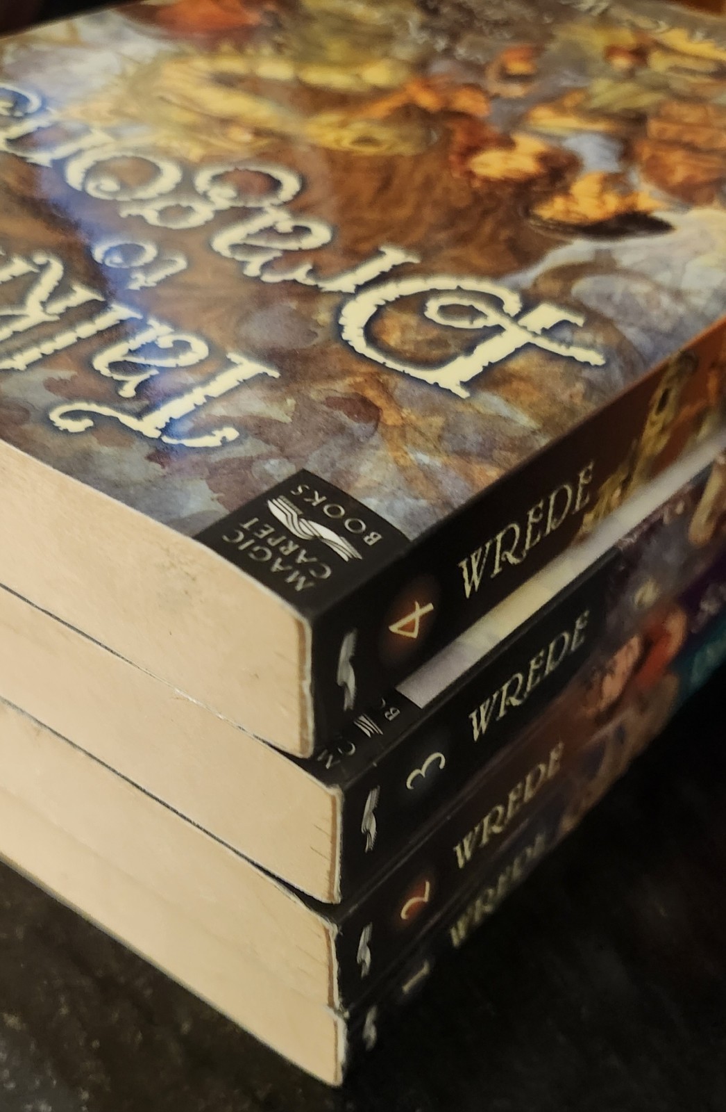 Complete Set Series 1,2,3&4 Enchanted Forest Chronicles by Patricia Wrede
