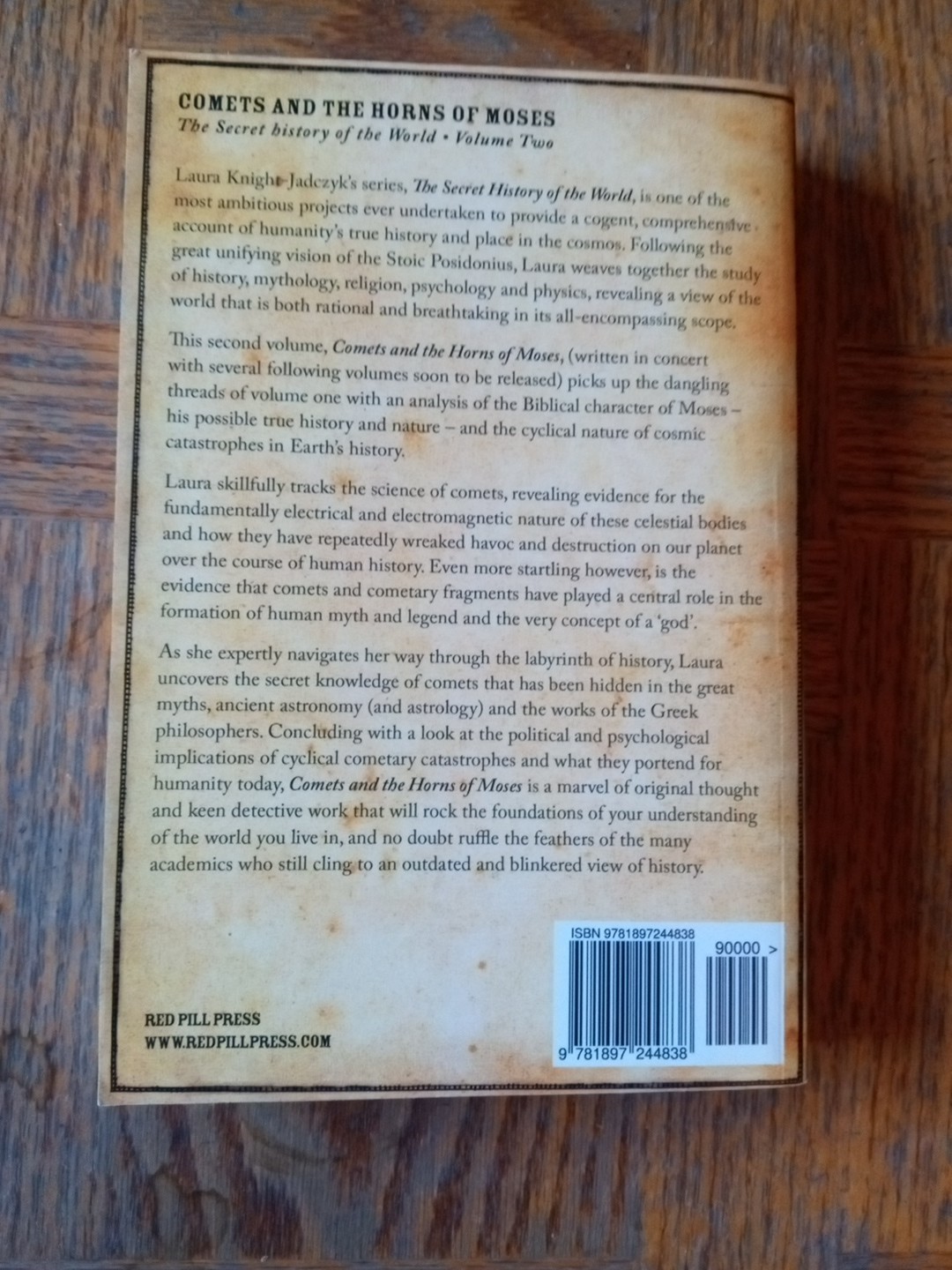 Comets and the Horns of Moses by Knight-Jadczyk, First Edition Volume 2-2013