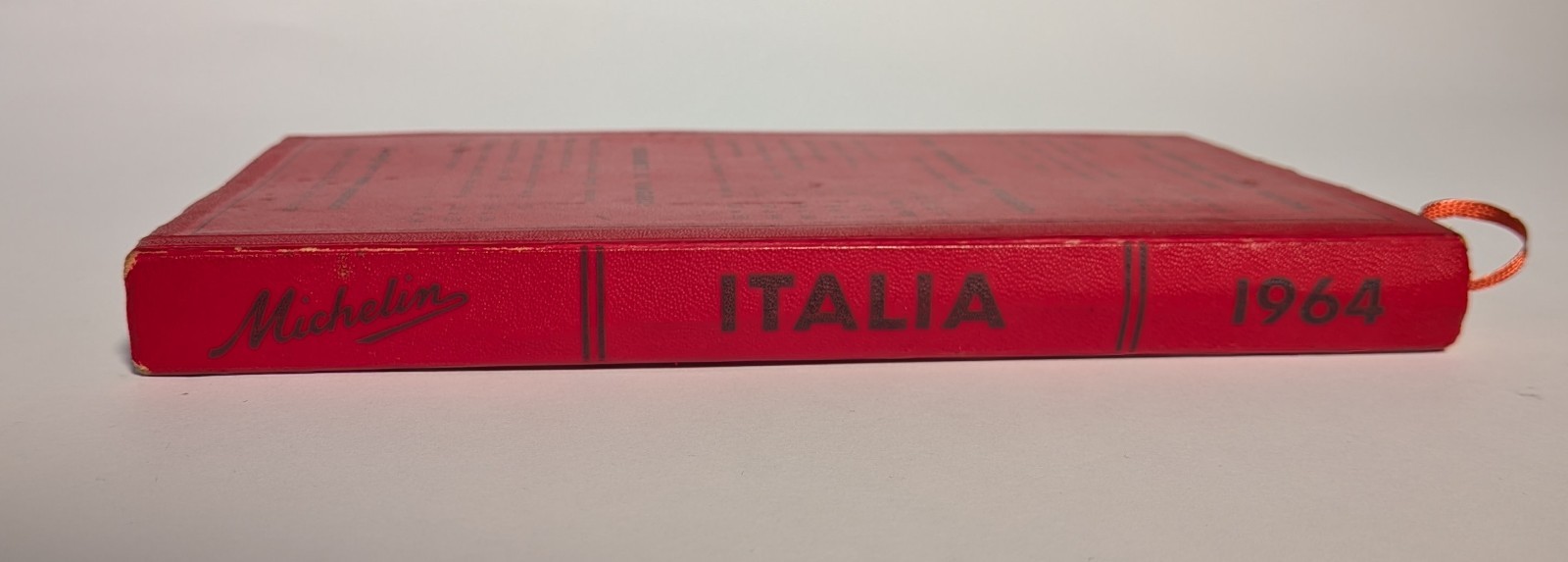 1964 Michelin Italia Guide — Italian Language Edition Vintage Travel Collectible