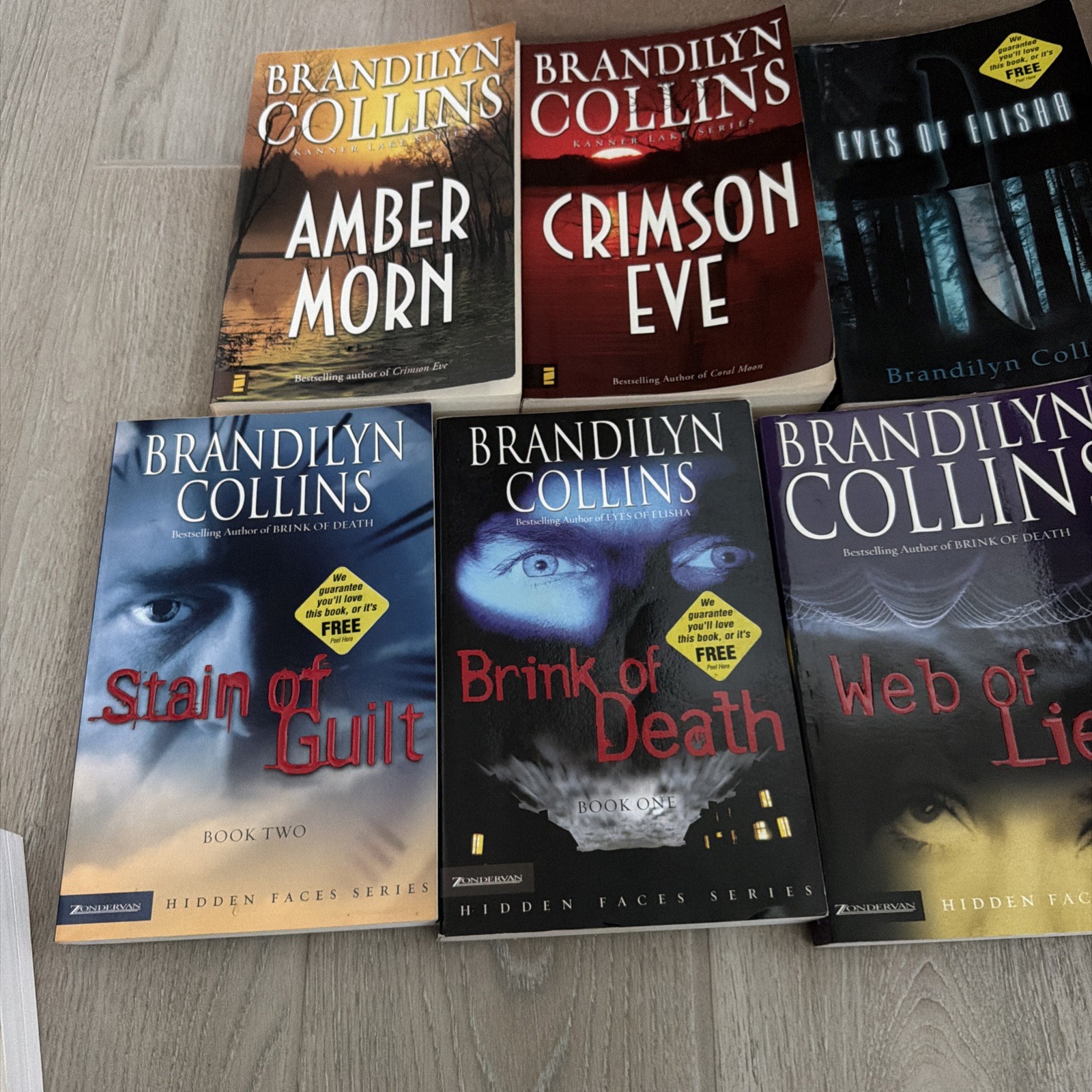 Lot of 7 Brandilynn Collins Stand Alone Paperbacks Very Good