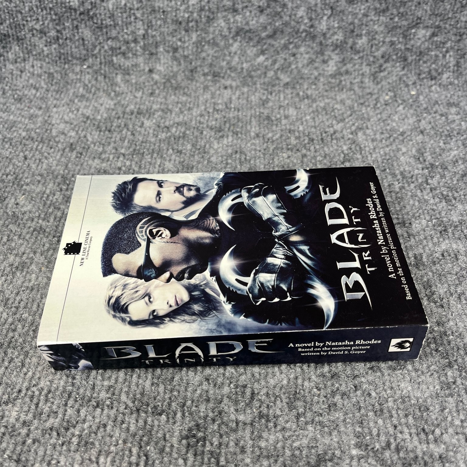 Blade Trinity Natasha Rhodes 2004 Movie Tie-in Vampire Action Black Flame