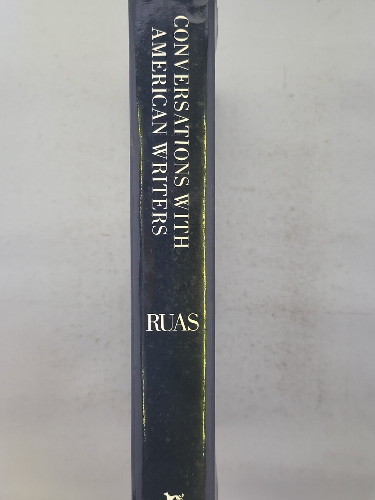 CONVERSATIONS WITH AMERICAN WRITERS by CHARLES RUAS 1985 hardcover 1st edition