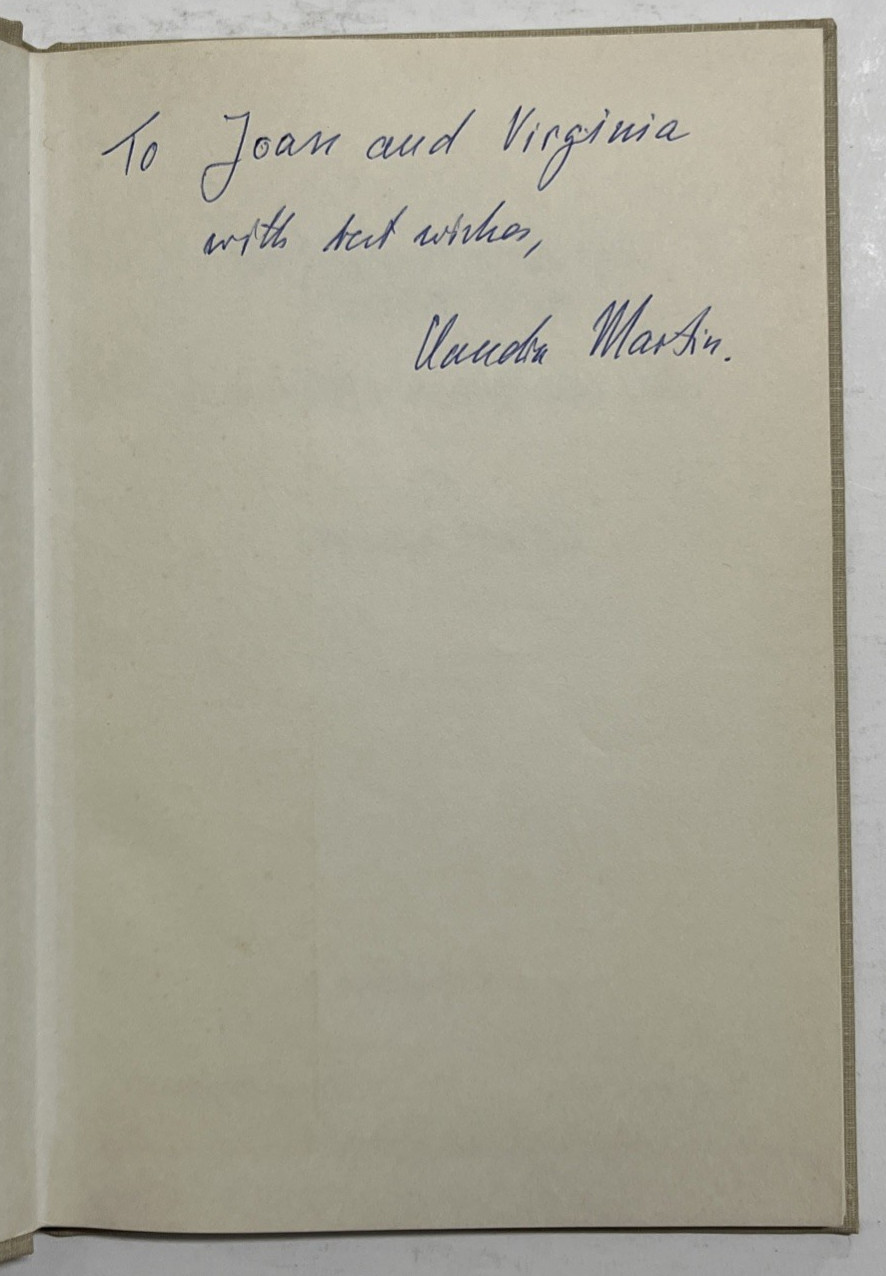 Seven Stars Of Christmas Claudia Martin 1992 First Edition SIGNED HC/DJ Rare