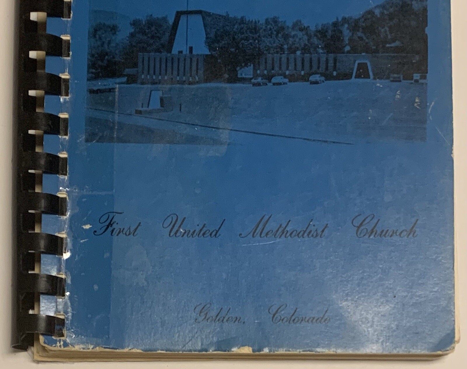 Vtg First United Methodist Church Cherished Recipes Cookbook Golden Colorado CO