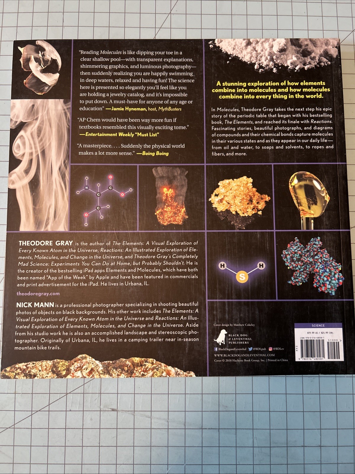 Reactions Molecules Periodic Table Theodore Gray Sean Callery Miranda Smith