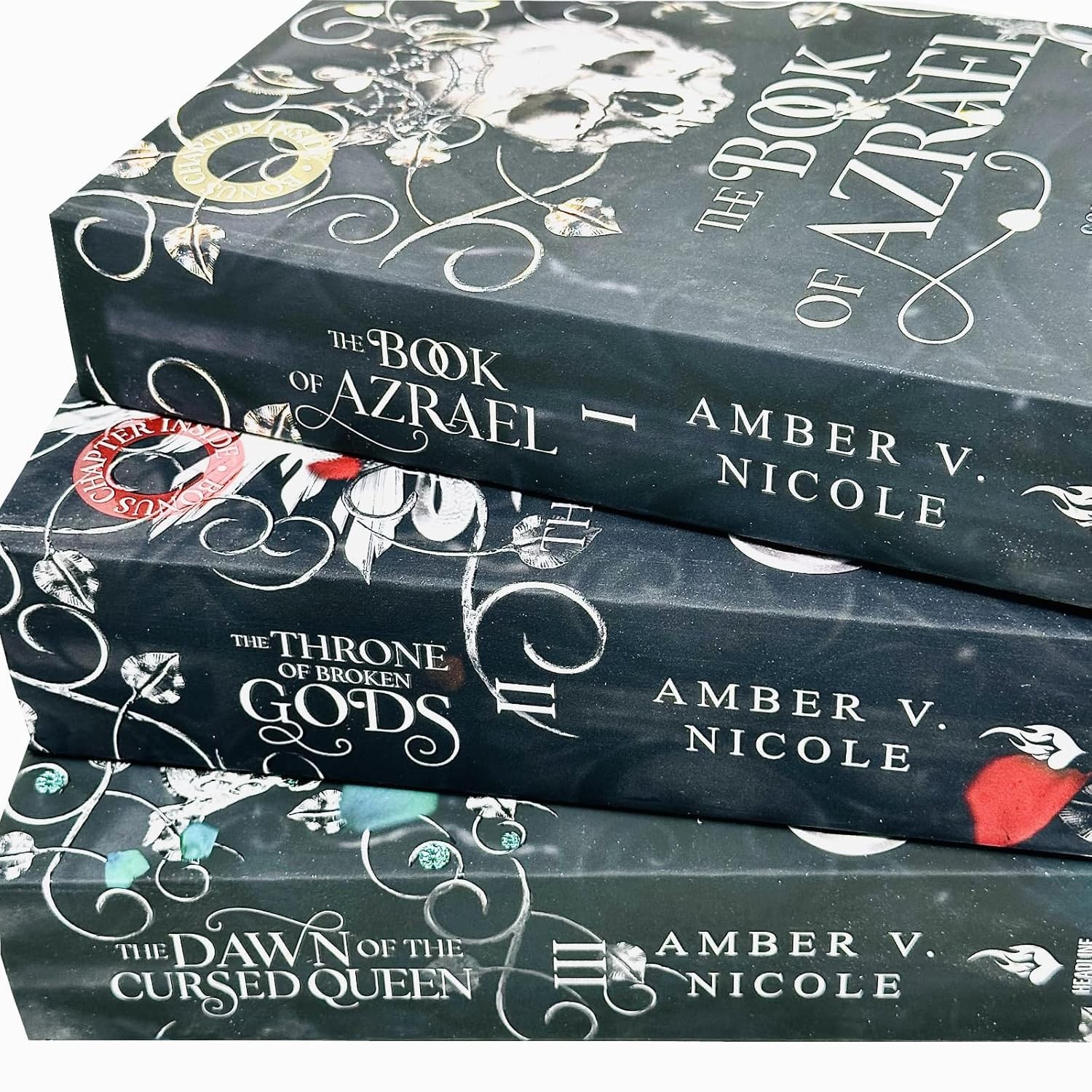 Gods & Monsters Series 3 Books Collection Set The Book of Azrael, The Throne of