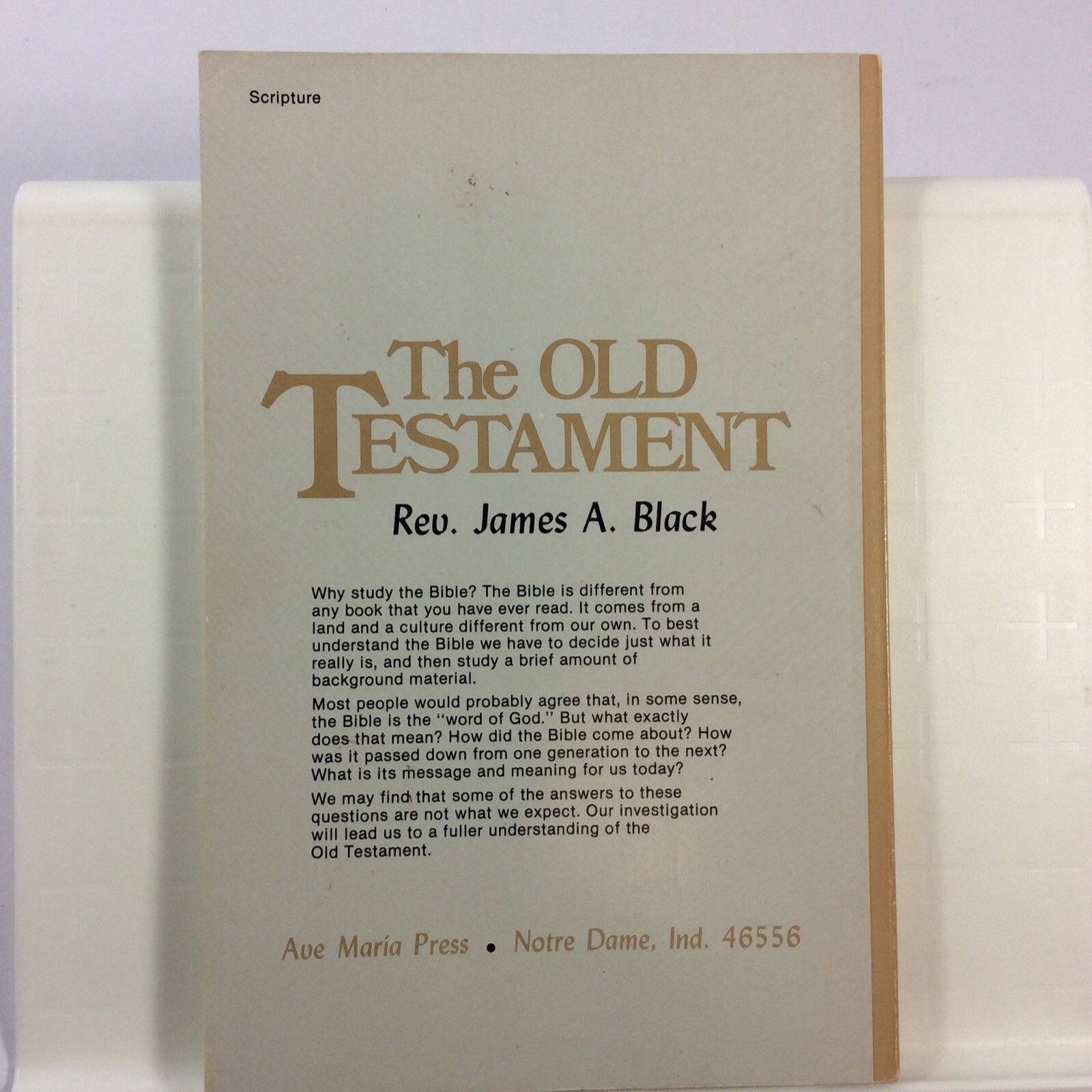 The Old Testament Gods Word To His People 1982 Vintage Book Ave Maria Press