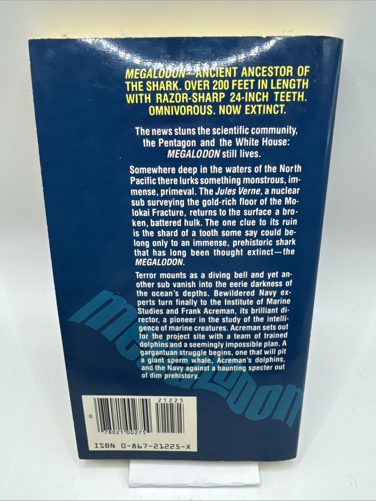Megalodon by Robin Brown, Playboy Paperbacks Fiction 1st paperback edition 1982