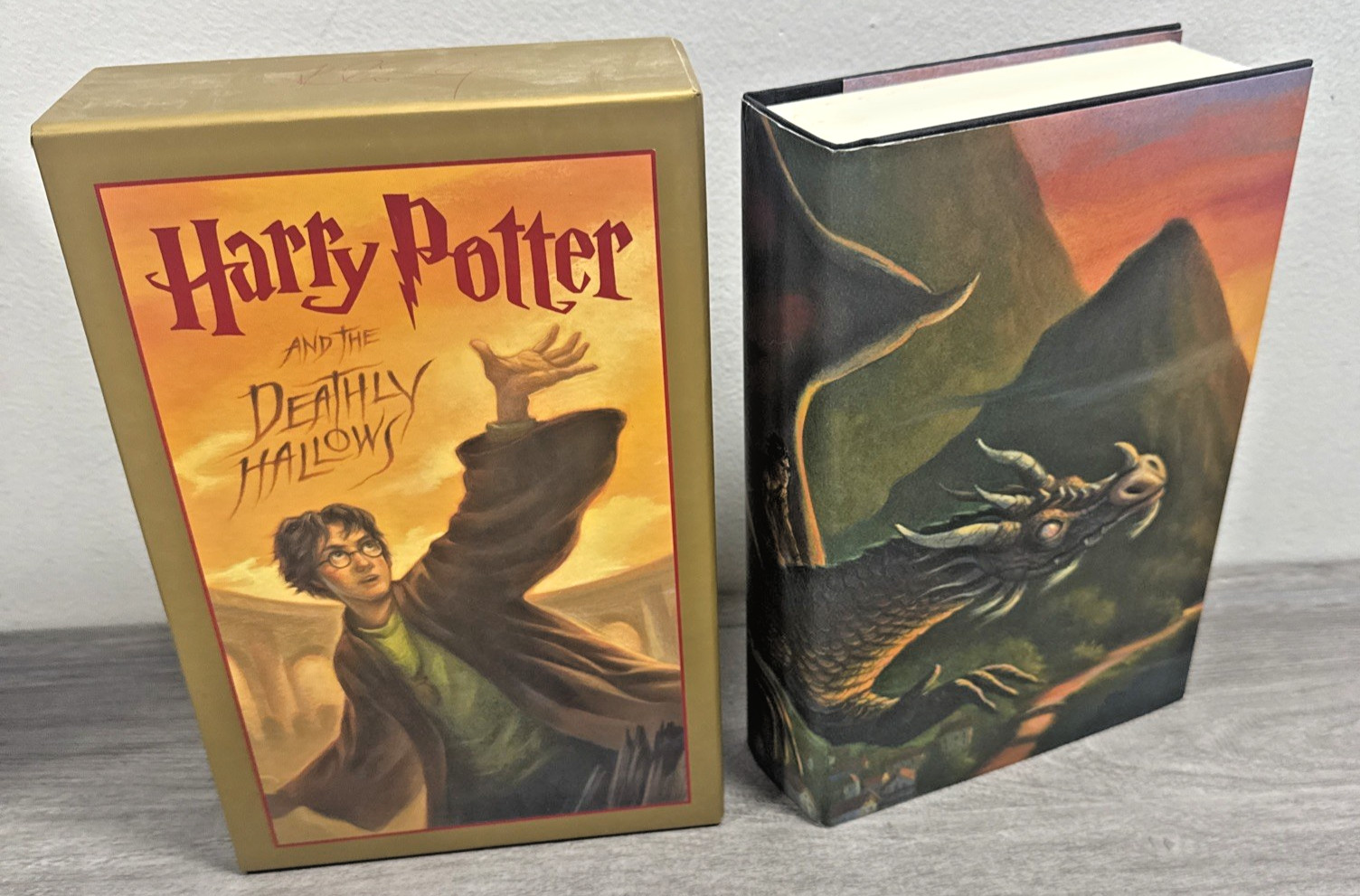 Harry Potter and The Deathly Hallows: JK Rowling Deluxe Edition (759 Error) VG