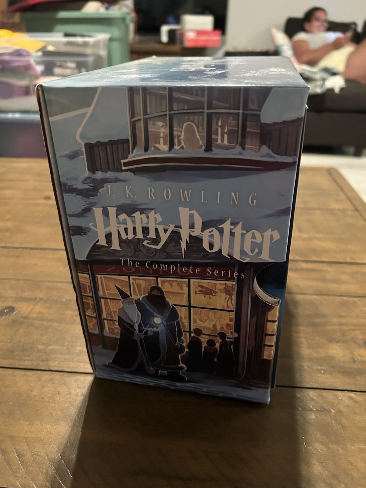 J. K. Rowling Harry Potter Complete Series Box Set Scholastic 2013 English