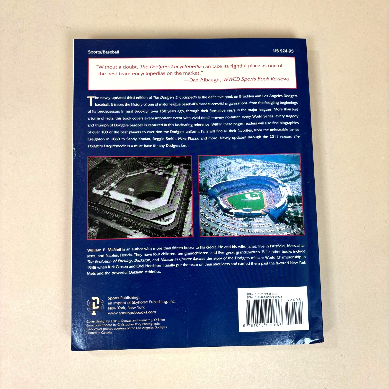 “The Dodgers Encyclopedia” – 3rd Edition by William McNeil – Like New
