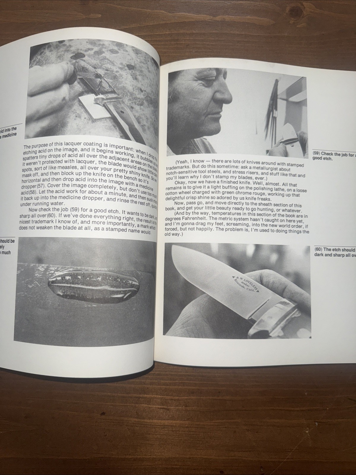 How to Make Knives, Robert W. Loveless & Richard W. Barney HC 4th Printing 1980