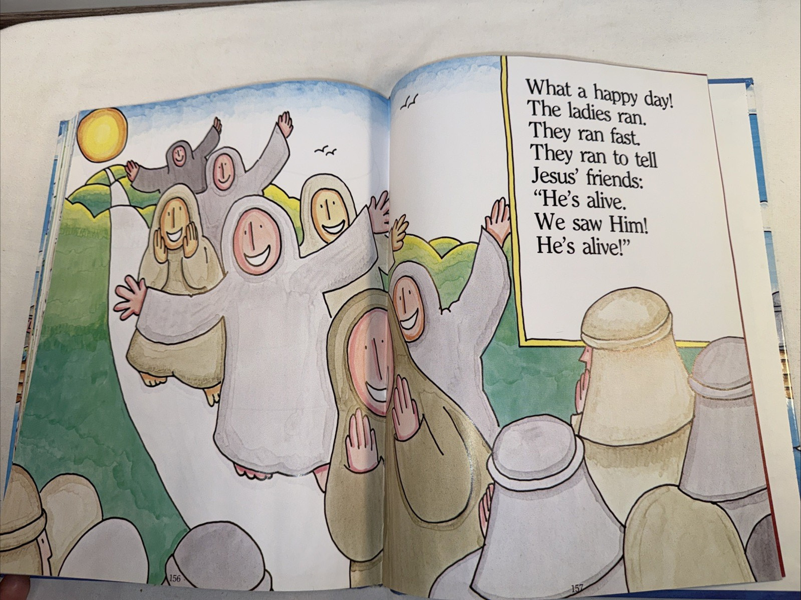 Read aloud Bible Stories Children Book Illustrated easy to understand 158 pages
