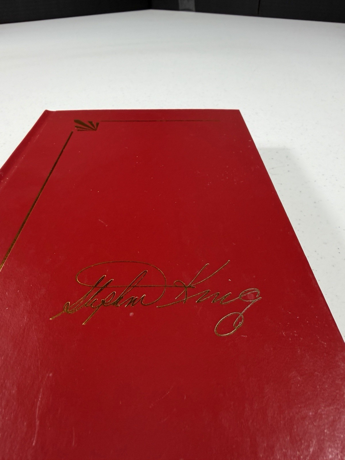 Stephen King Rose Madder Hardcover Stephen King Library Red Gold Gilt 1995