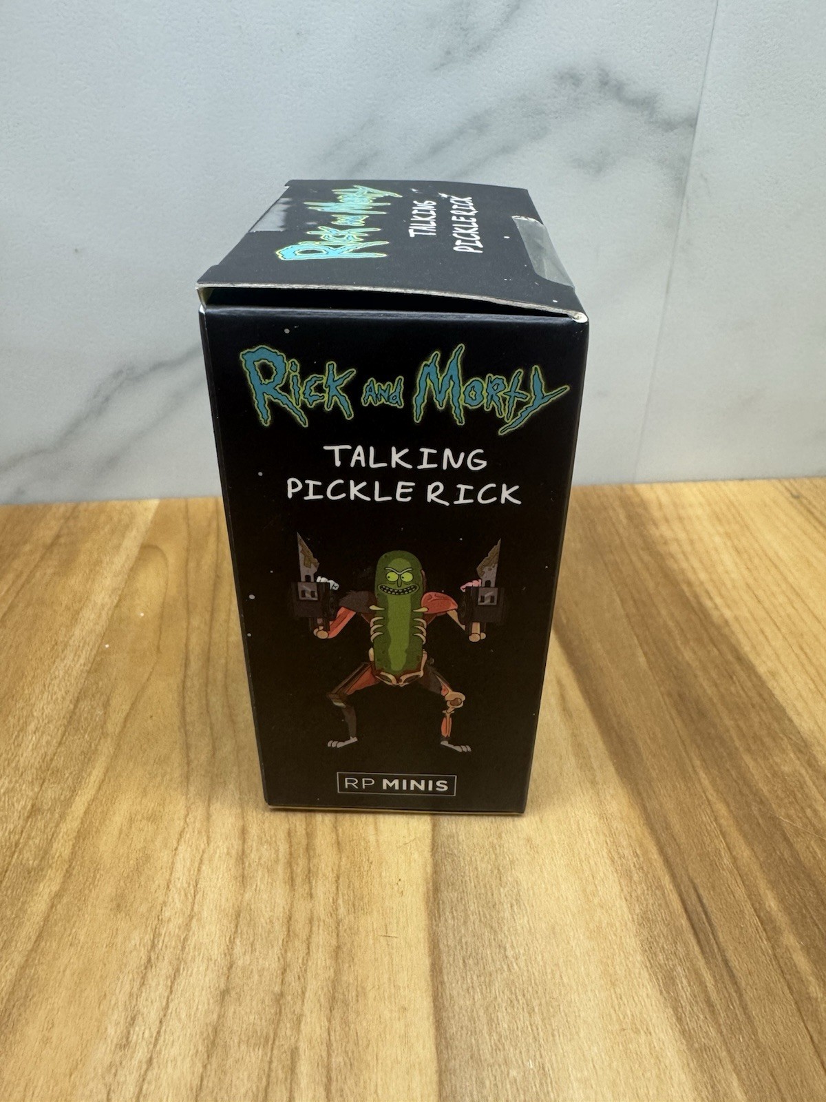 Rick and Morty Talking “Pickle Rick” by Robb Pearlman RP MINIS NIB 2019