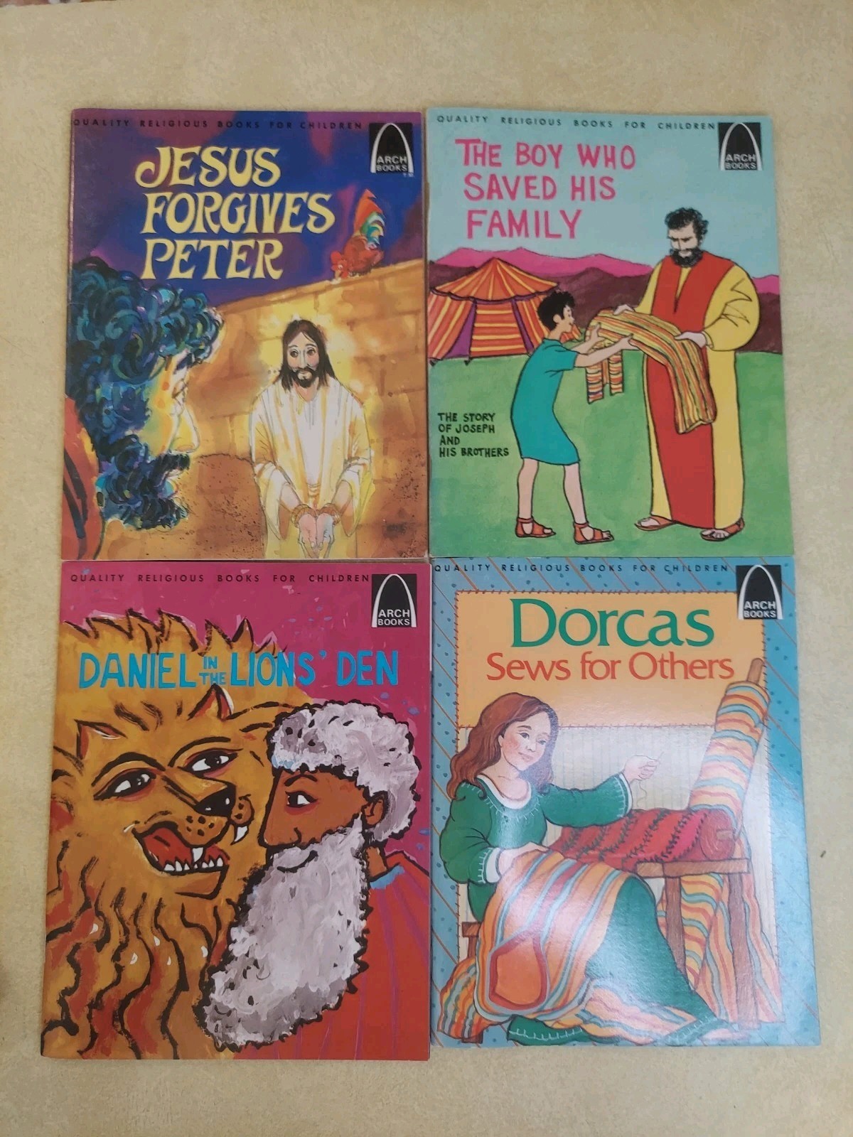 Vtg Arch Books Children’s Bible Stories Lot of 20 Jesus Moses Joseph