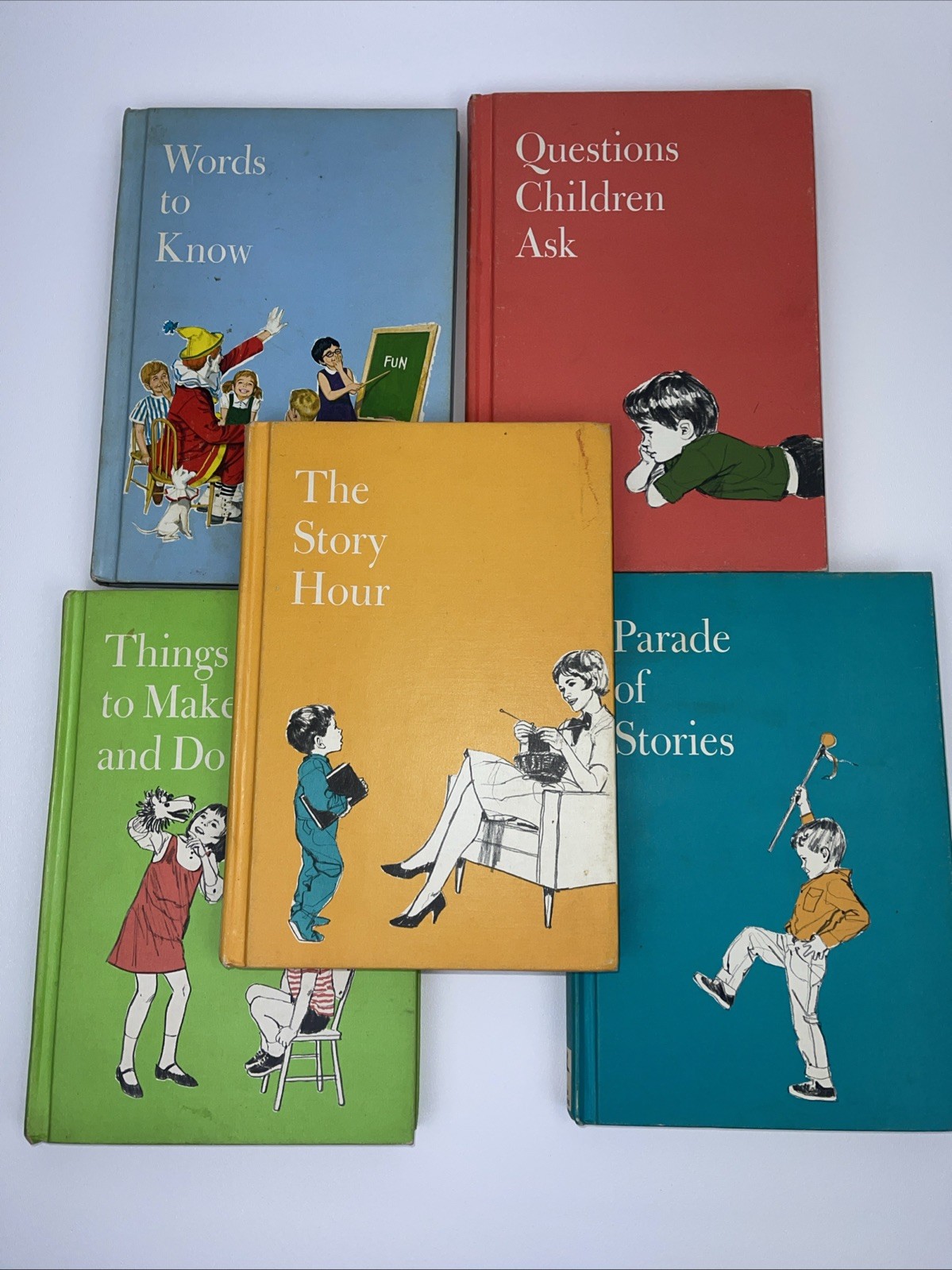 Child Horizons Collection of 5 Books 1969