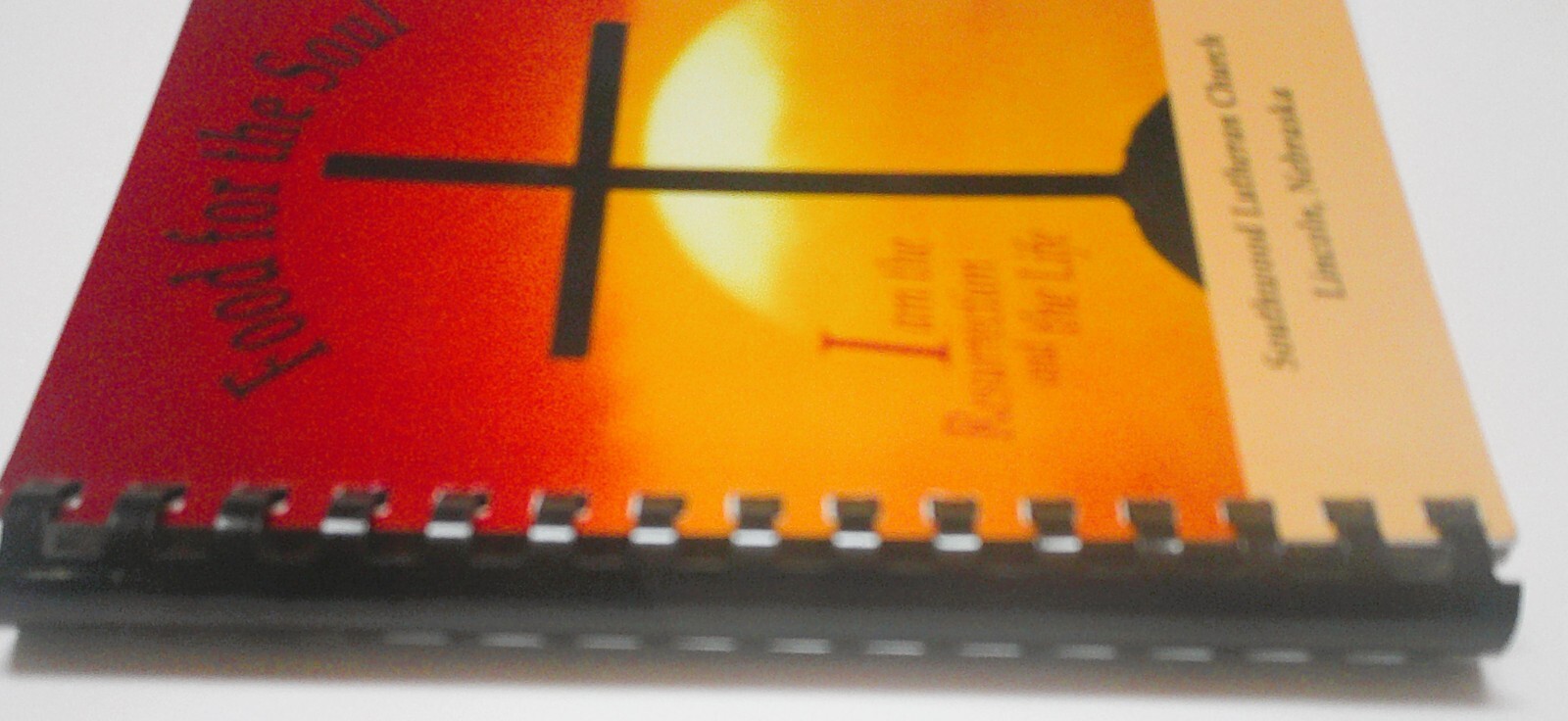 Food for the Soul Cookbook Southwood Lutheran Church Lincoln Nebraska 140 pages