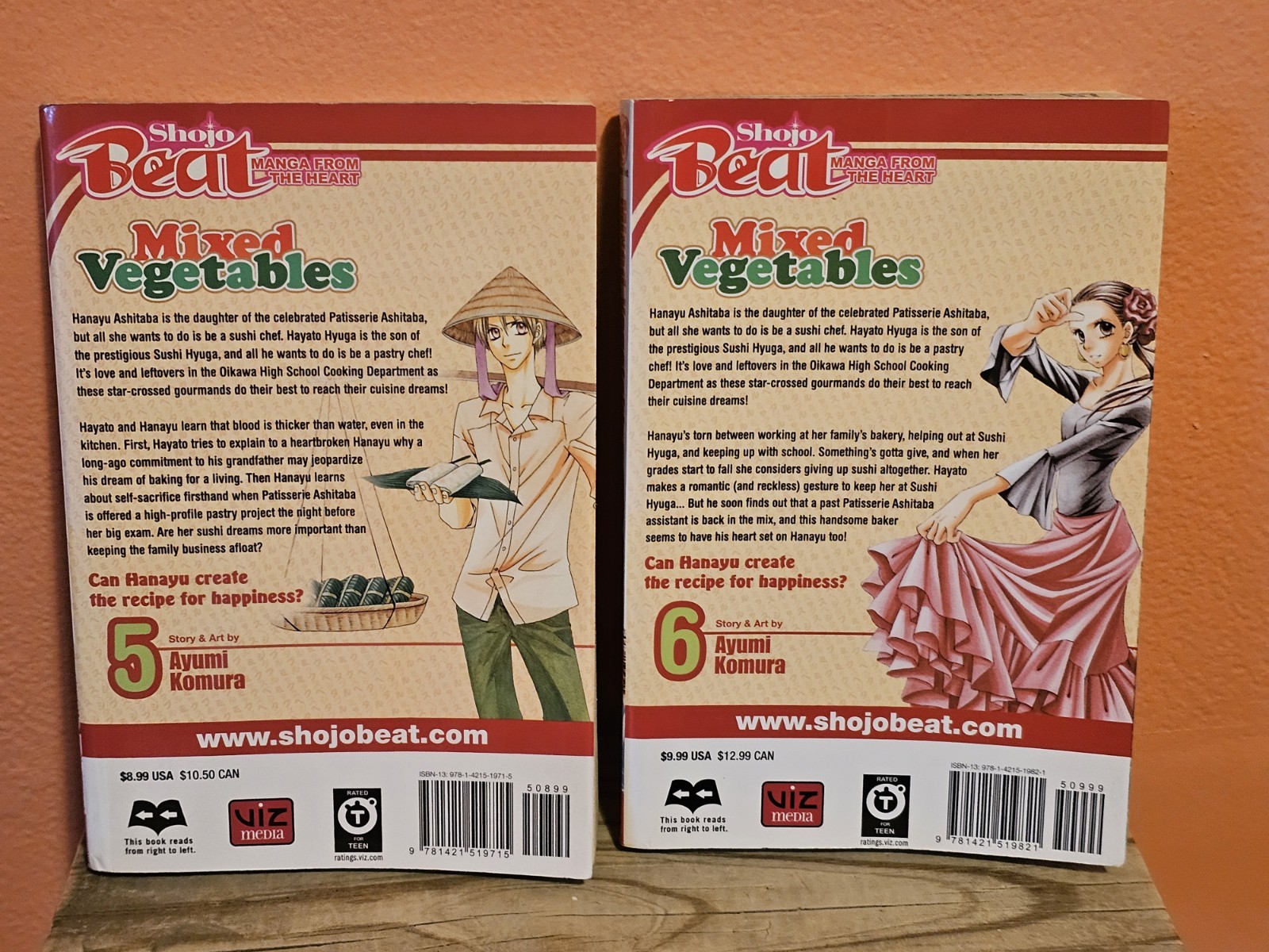 Mixed Vegetables Volumes 1-8 Complete Set English Manga by Ayumi Komura